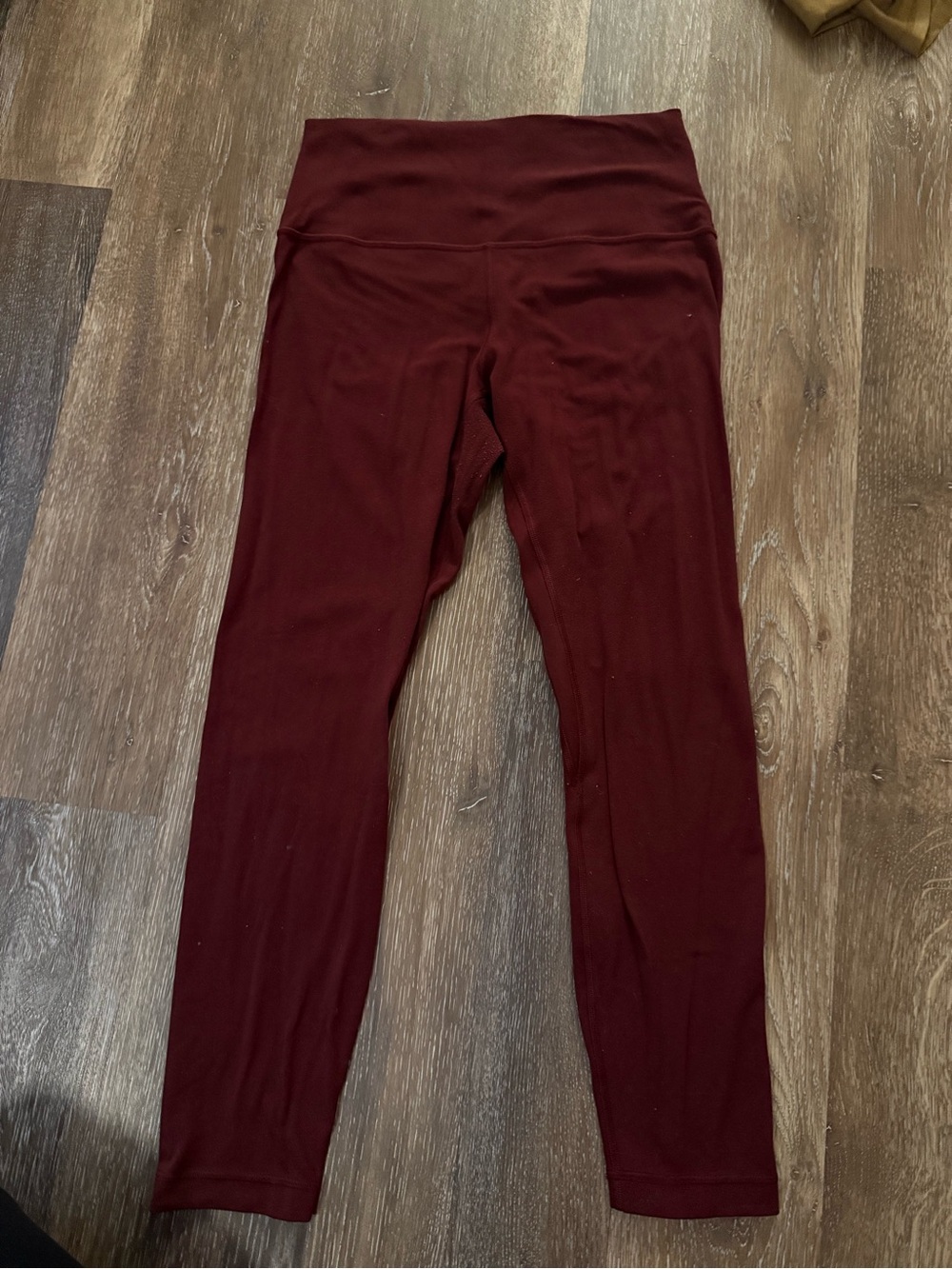 lululemon athletica Maroon High-Rise Leggings